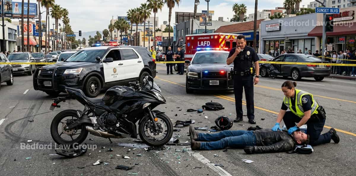 Los Angeles Motorcycle Accident Lawyer at Bedford Law Group