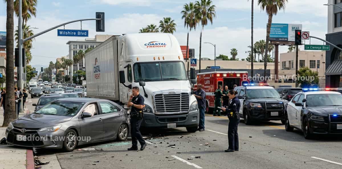 Los Angeles Trucking Accident Attorneys at Bedford Law Group